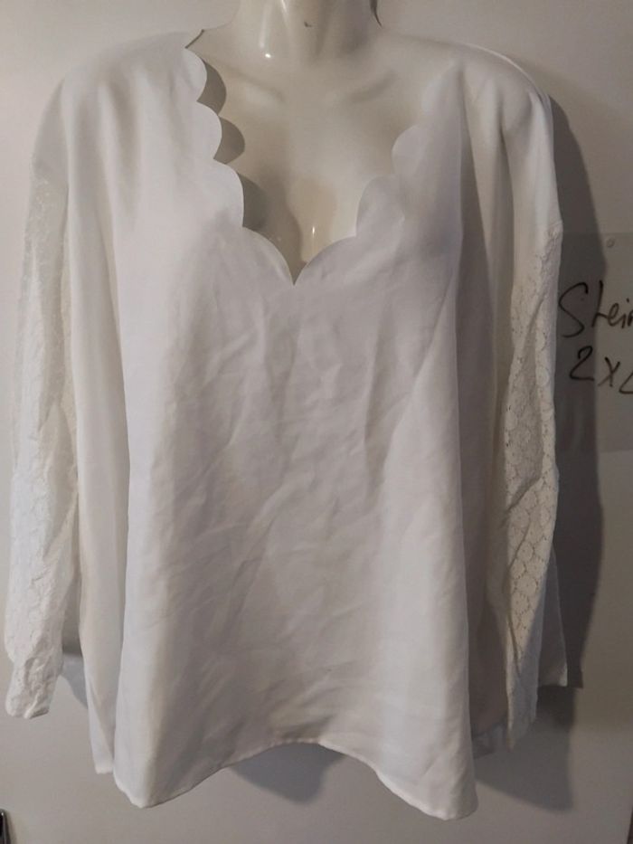 T short dentelle - photo numéro 3