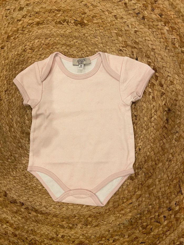 Body fille 3 mois Armani Baby