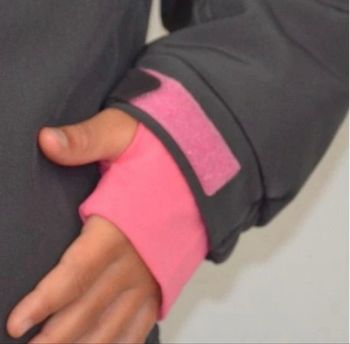 Veste softshell fille Himalaya Mountain anthracite zip rose Modèle : SOFT TREK KIDS R01 Gris Rose