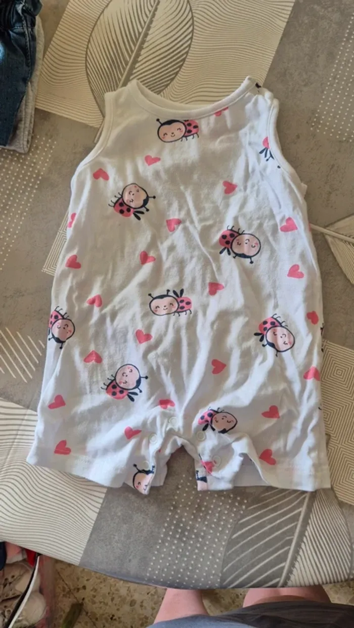 Combinaison short fille - photo numéro 2