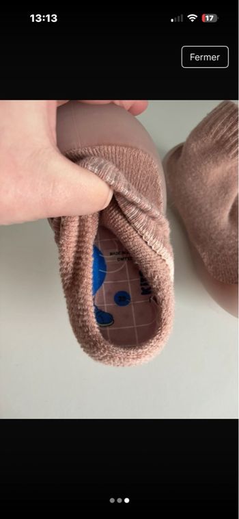 Chausson chaussette motricité kitchoun