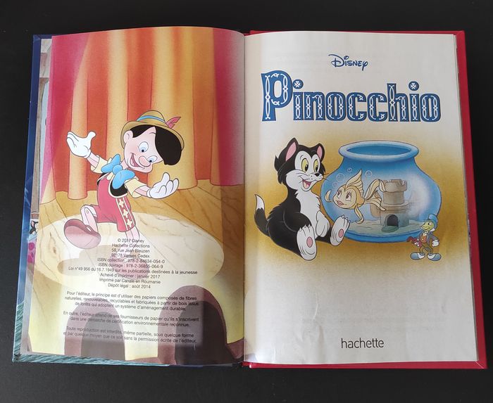 📖 Livre Disney Pinocchio – Très bon état - photo numéro 5