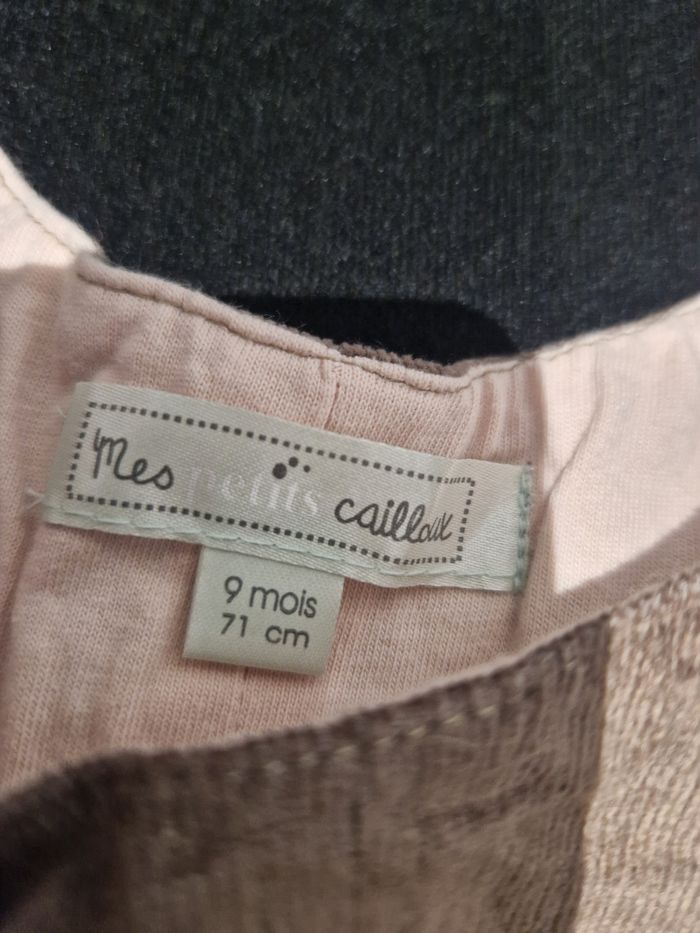 Salopette Mes petits cailloux 9 M - photo numéro 3