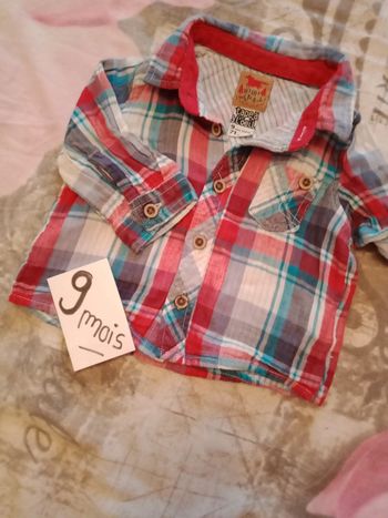 Chemise 9 mois