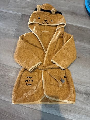 Peignoir Petit Lion Vertbaudet 2Y 86cm
