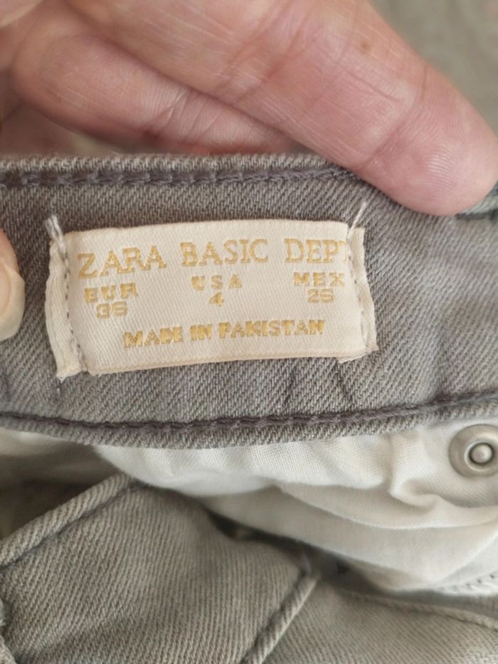 Joli jean femme T 36 Zara - photo numéro 5
