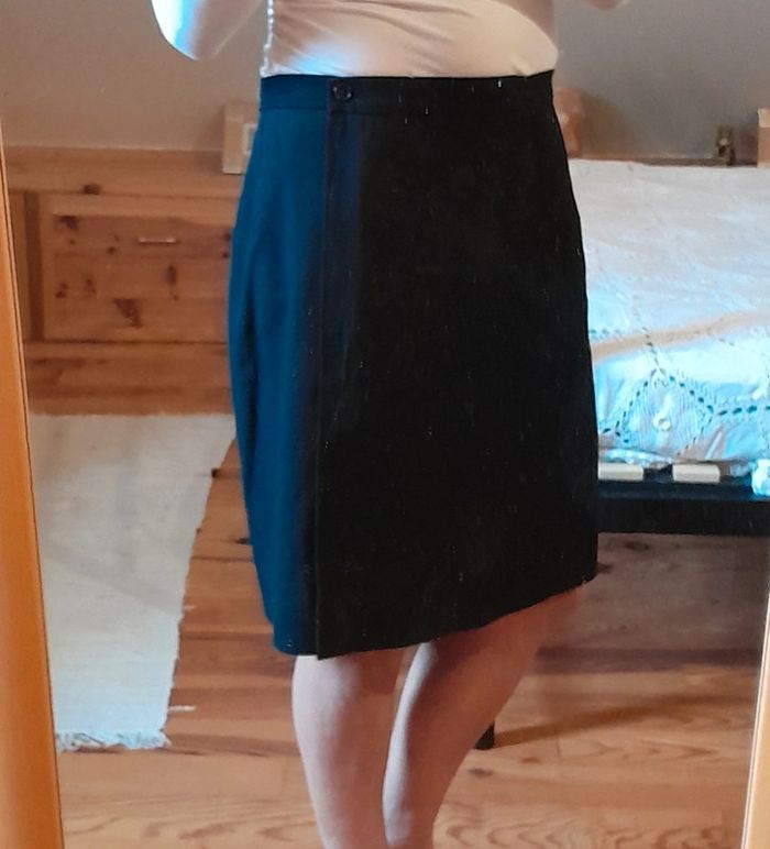 Jupe portefeuille vintage