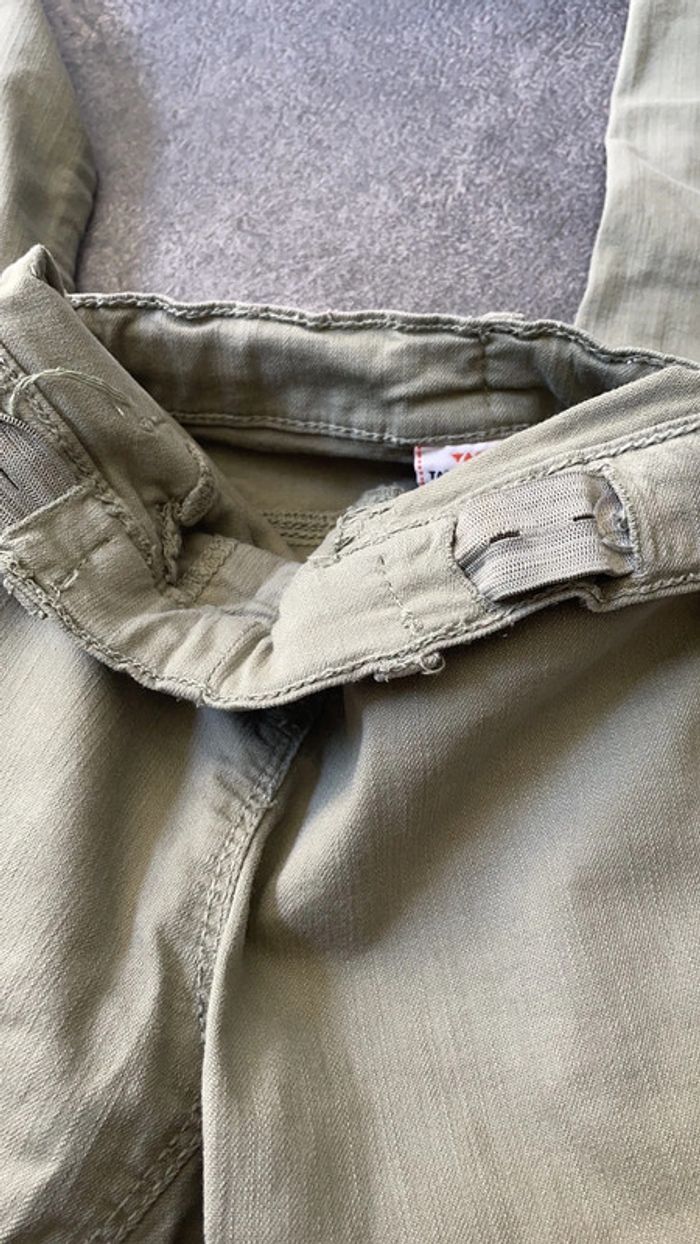 Slim fille Kaki tape à l’œil 8 ans - photo numéro 4