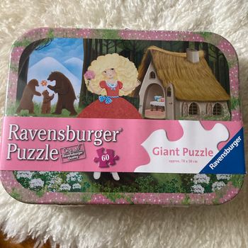 Puzzle, géant, boucles d’or et les trois ours Ravensburger 60 pièces