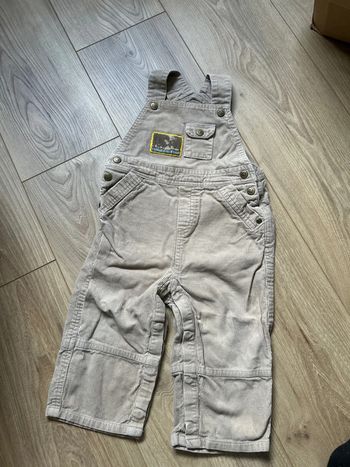 Salopette cottelée vertbaudet