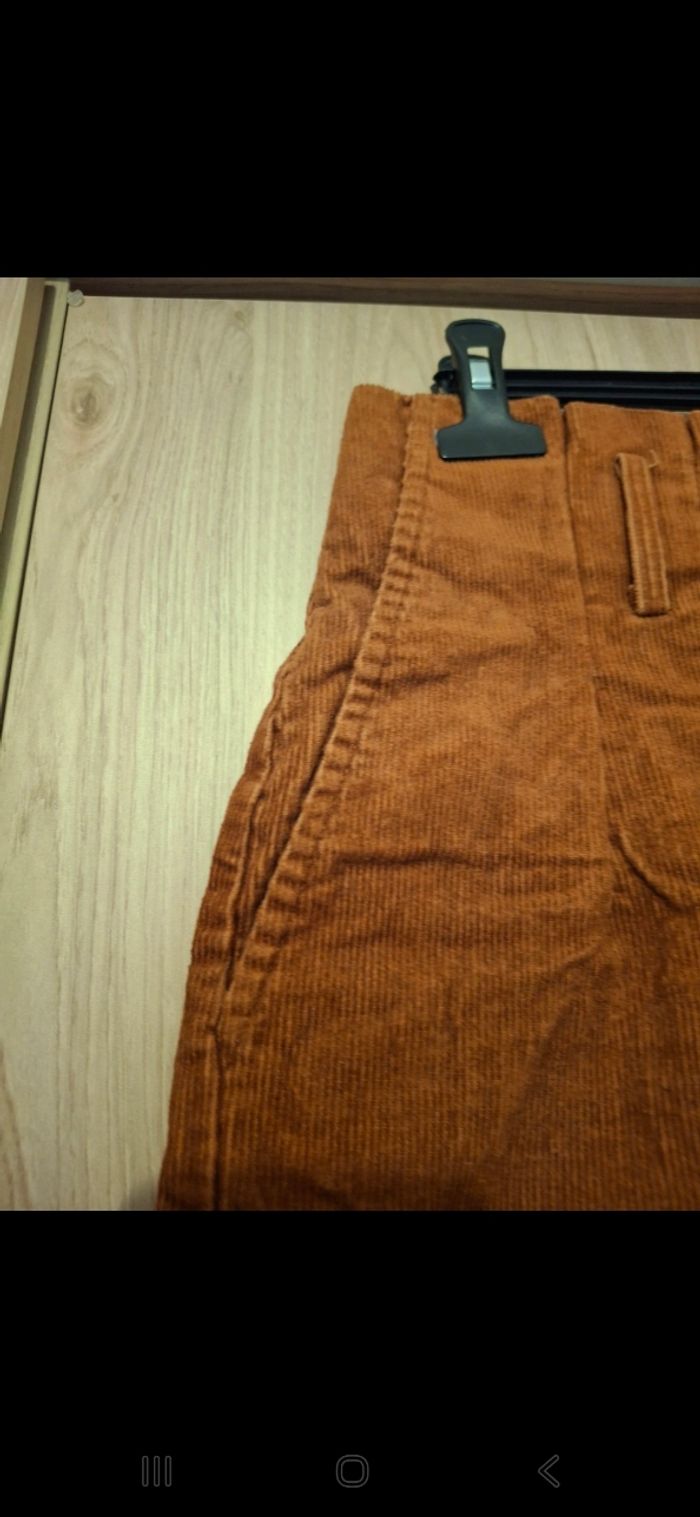 Jupe marron avec ceinture - photo numéro 2