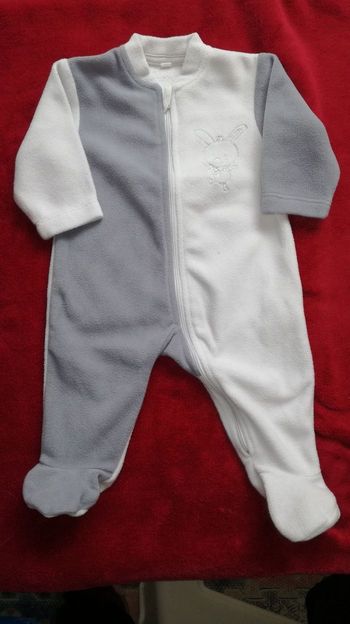Surpyjama gris 1 mois mixte