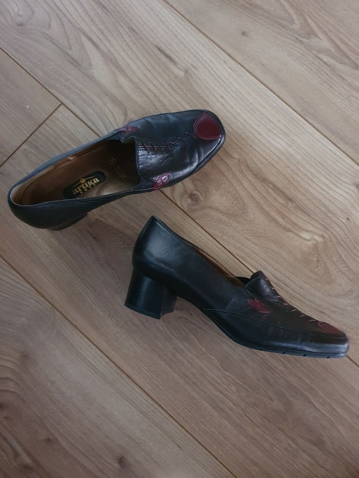 Mocassins à talons femme - photo numéro 4