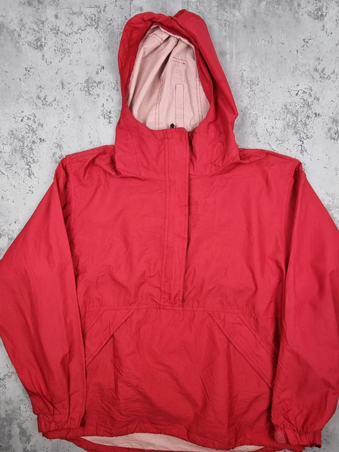 Anorak rouge L.L. Bean – Taille L Femme (mesures en photos)