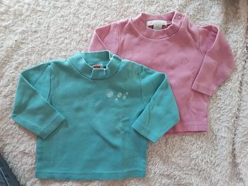 Lot 2 t-shirts 6 mois