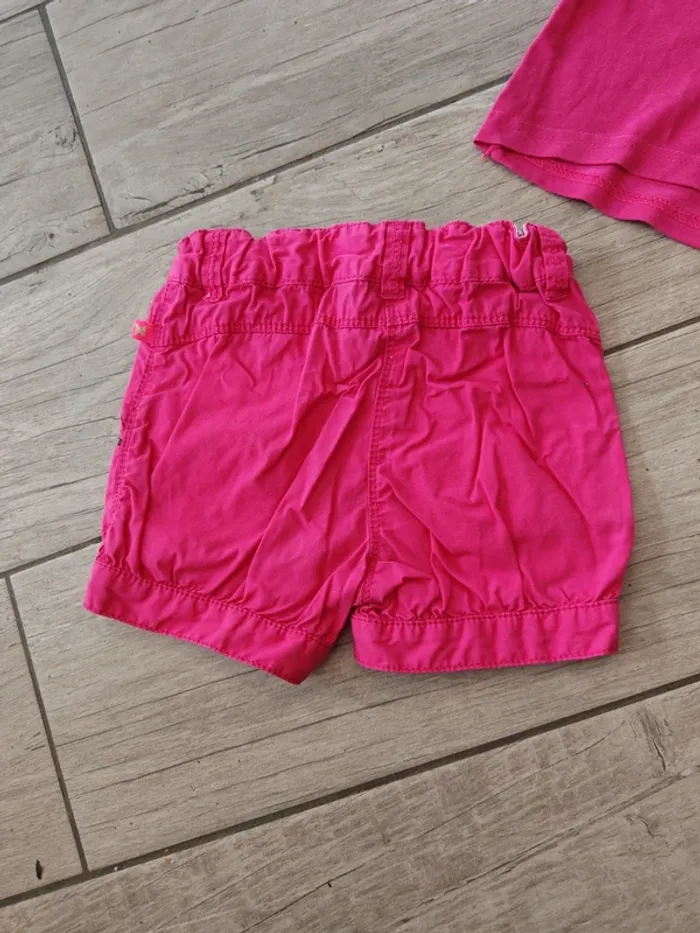 Ensemble rose fushia d'été 2/3 ans - photo numéro 3