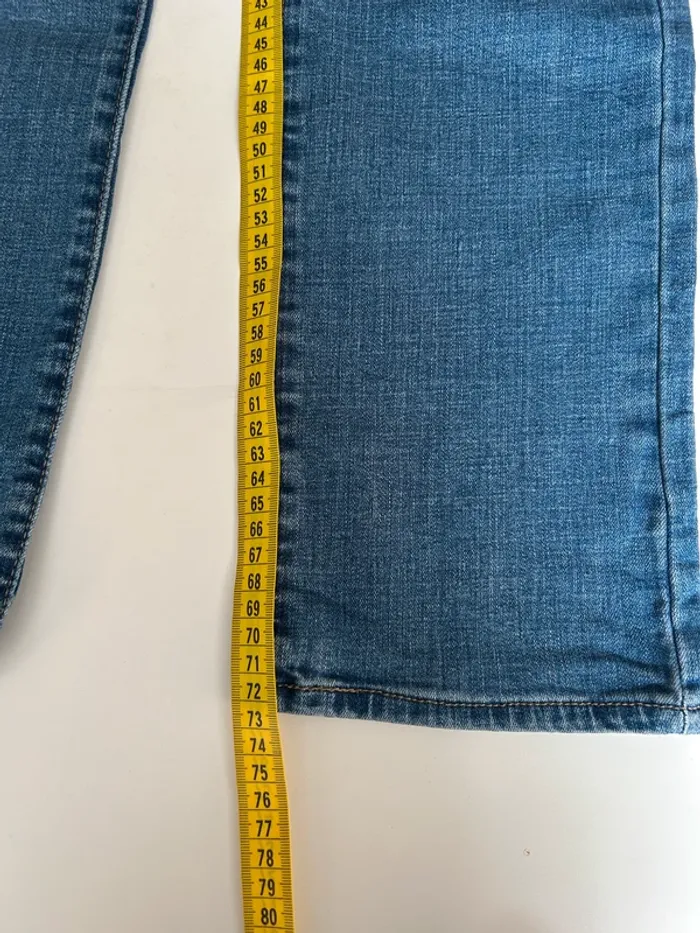 Jean Levi's Femme Bleu W28 L30 | Classic Straight | Taille 38 | Très Bon État | BP280 - photo numéro 8
