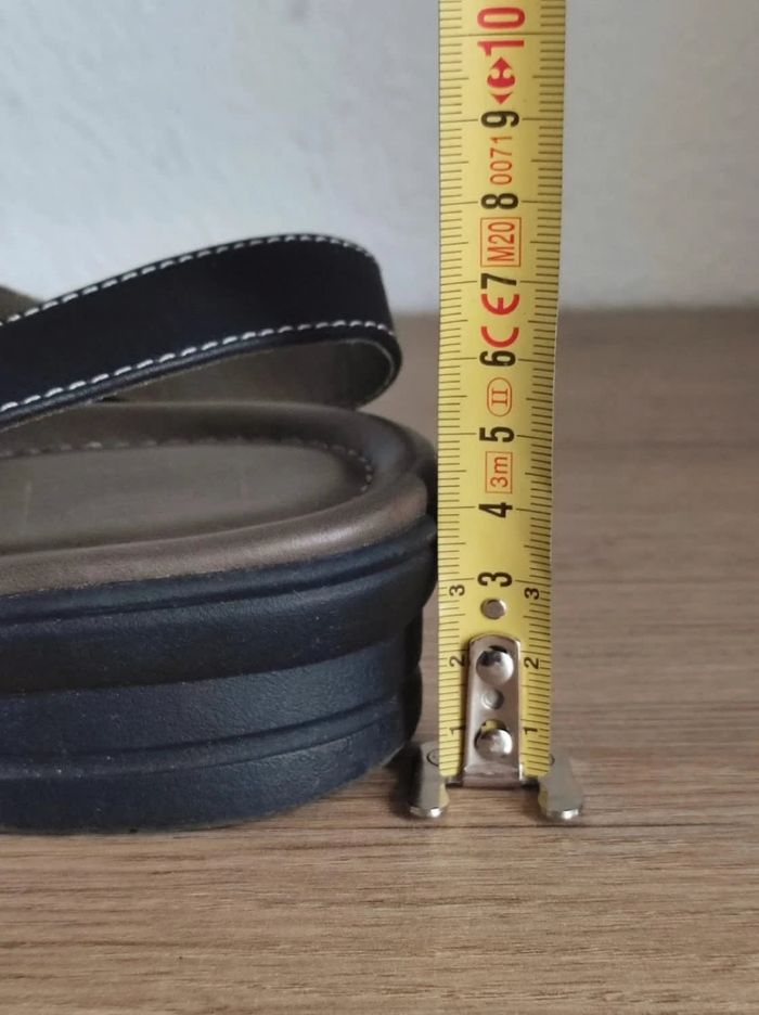 Sandales noir lanière petit talon scratch / Easy STREET - 39 - photo numéro 8