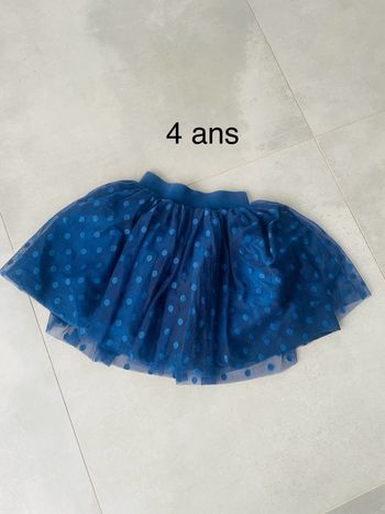 Jupe 4 ans bleu