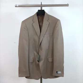 Veste de costume beige Optimal en bambou - Taille 52 A491