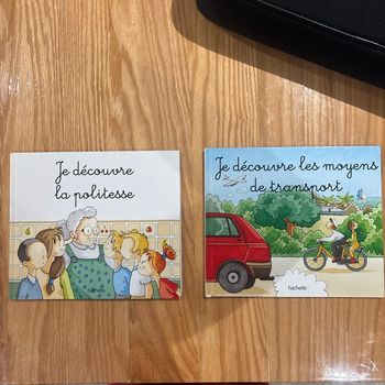 # lot 2 livres je découvre
