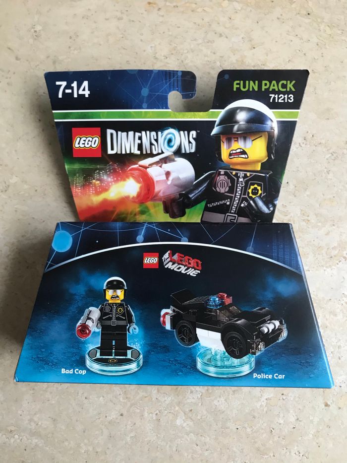 FUN PACK "LEGO DIMENSIONS" - LEGO MOVIE - BAD COP