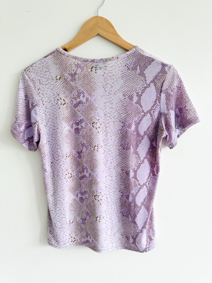 T-shirt manches courtes Lila vernal taille 36 S - photo numéro 3
