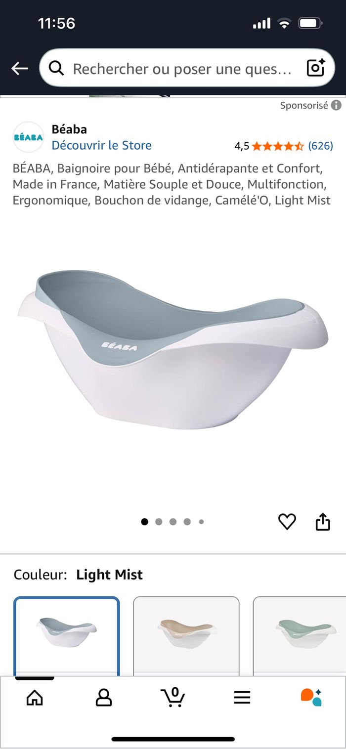 Baignoire bébé