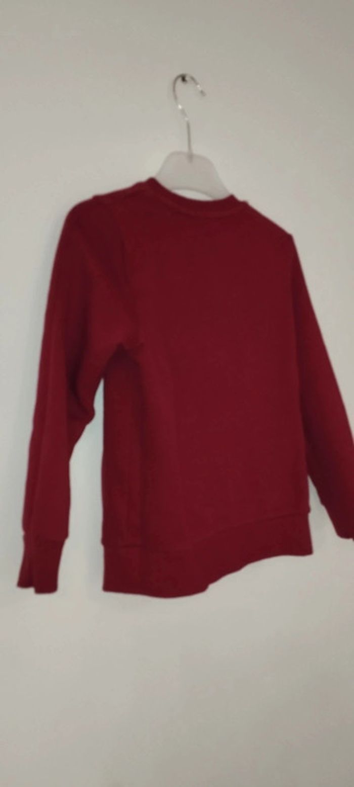 Sweat bordeaux C&A taille 8 ans - photo numéro 6
