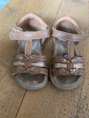 Sandales filles gémo marron 21
