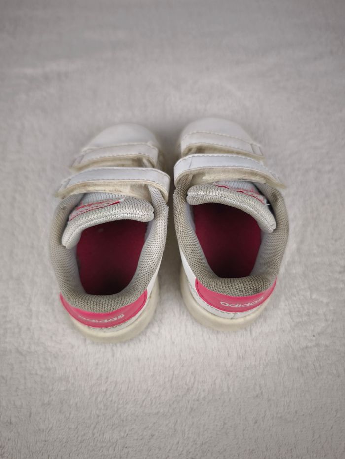 Stan Smith blanche rose Adidas fille pointure 23 - photo numéro 9