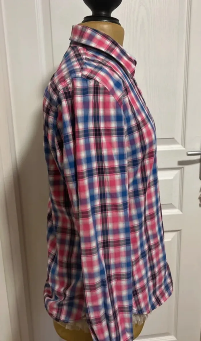 Chemise Saint James à carreaux taille 42 - photo numéro 2