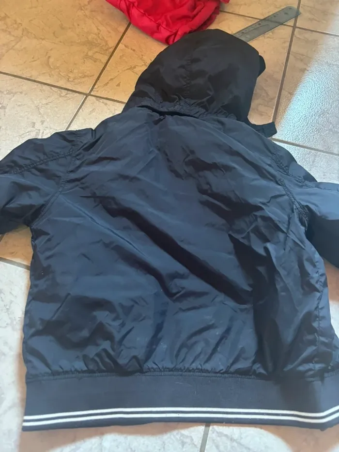Manteau coupe vent bleu H&M - photo numéro 5