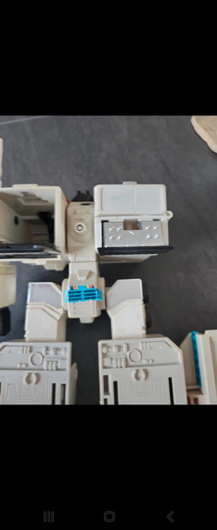 Figurine vintage transformers metroplex - photo numéro 5