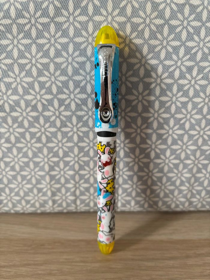Stylo Plume "Lapins Crétins"