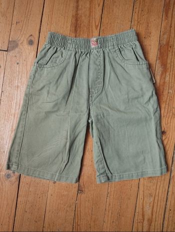 Short kaki 6 ans garçon
