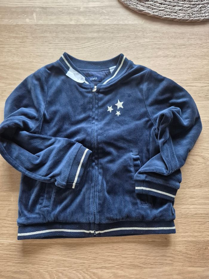 Veste velours okaidi