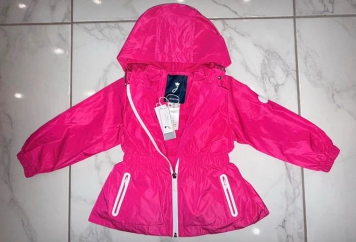Veste manteau coupe-vent imperméable Jacadi 2 en 1 fille rose couture. Taille 3 ans. Neuve avec étiquette. - photo numéro 5