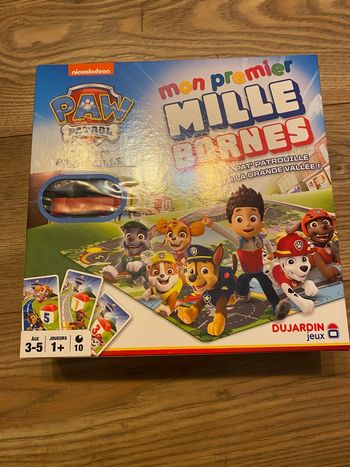 Jeu mon premier mille borne Pat patrouille