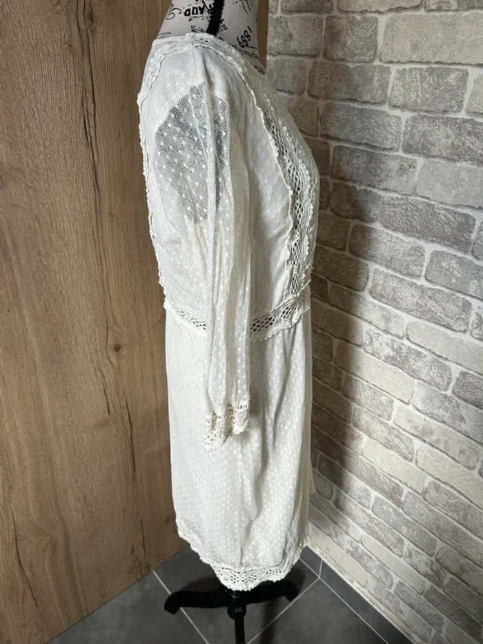 Robe vintage bohème romantique taille 40 - photo numéro 3