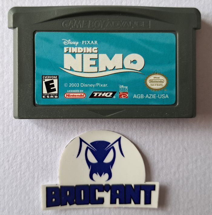 Disney Pixar Finding Nemo EUR Nintendo Gameboy Advance GBA - photo numéro 10