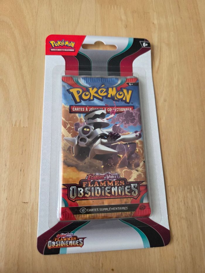 Pokemon Blister booster Flammes Obsidiennes EV3 Art Set - photo numéro 4