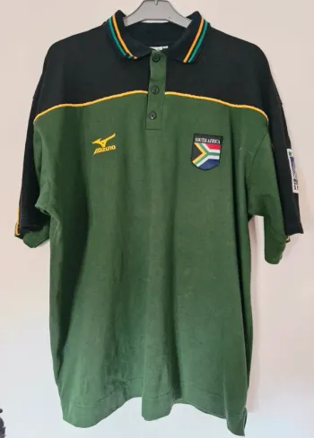 Maillot Shirt Rugby South Africa Afrique du Sud Springboks 1999 World Cup Mizuno Taille XXL