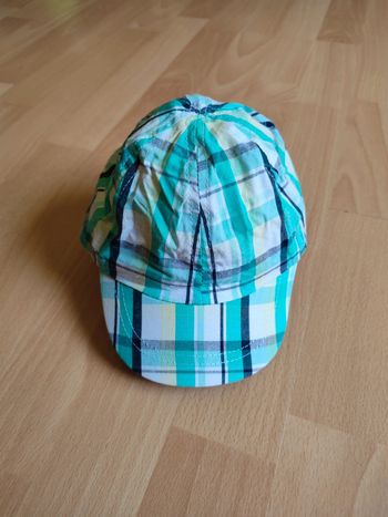 Casquette à carreaux neuve LH 12-18M