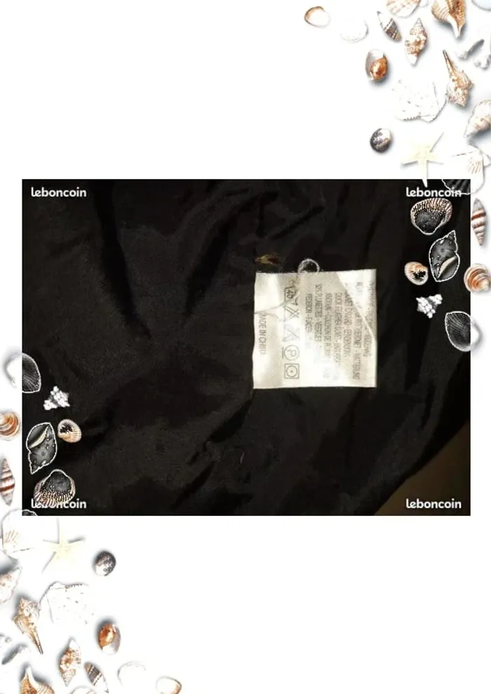 Blouson doudoune noir edeis taille 150 cm 12 ans - photo numéro 7