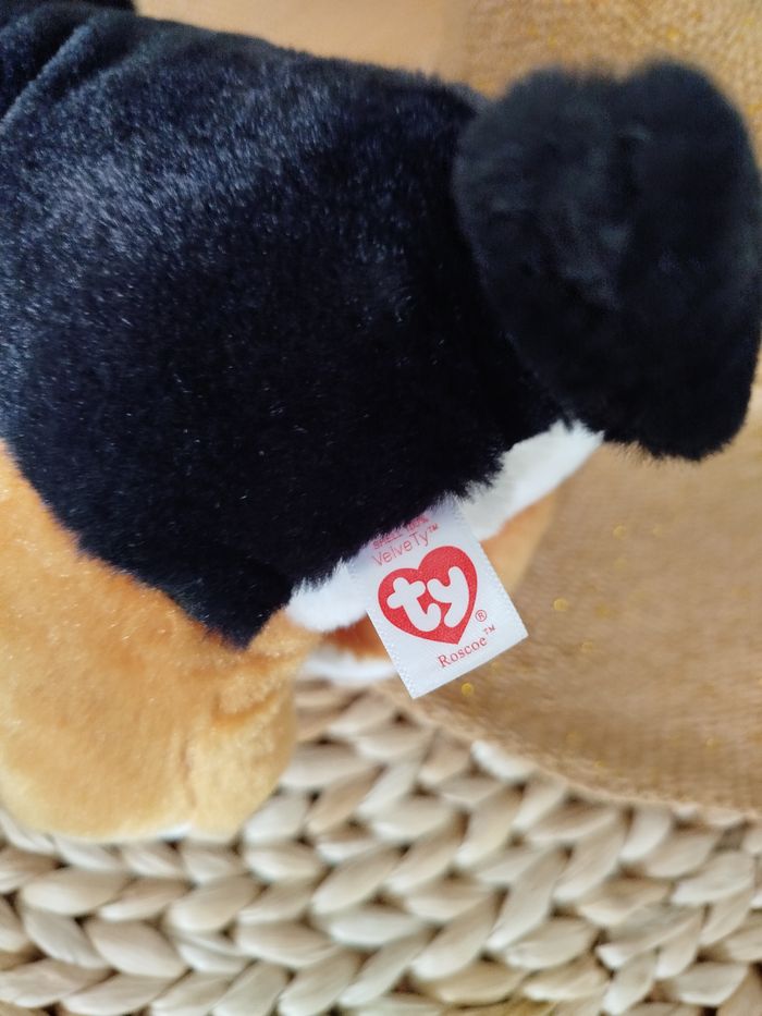 Peluche chien tout doux H25cm NEUF - photo numéro 2