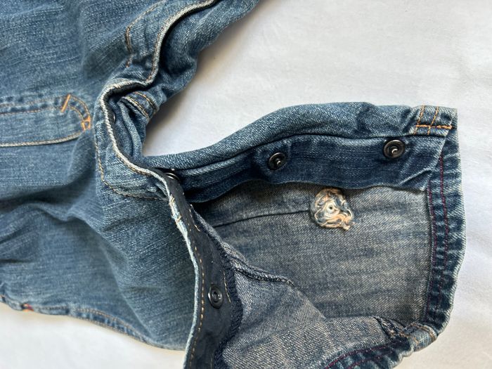 Salopette jeans 6 mois - IKKS - photo numéro 8