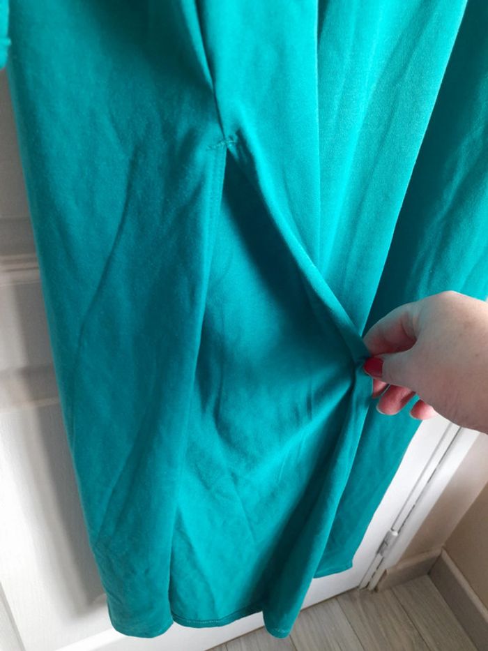 Robe longue verte 42/44 - photo numéro 2