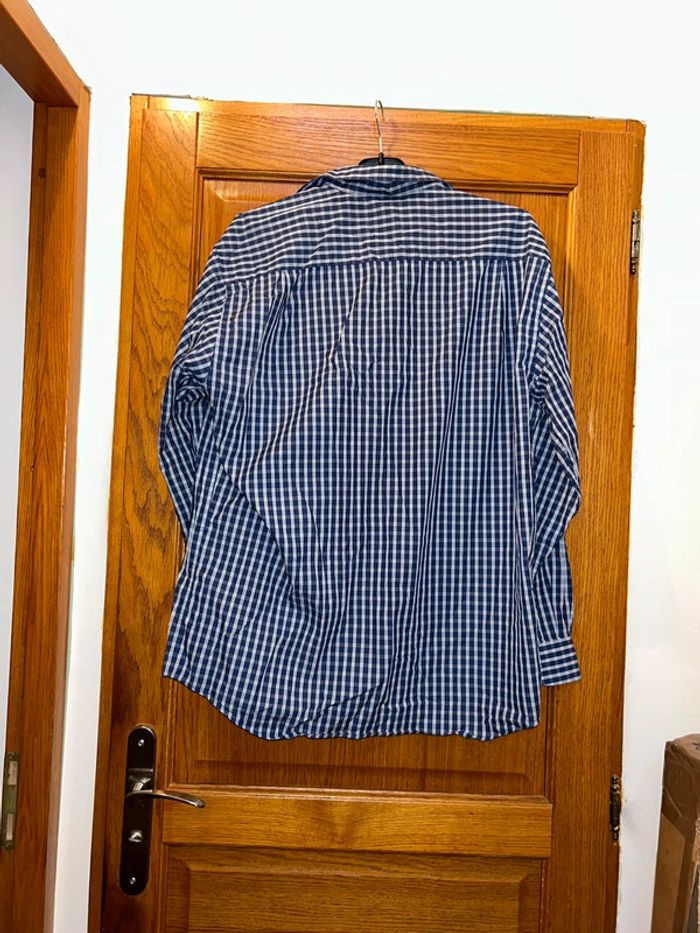 Chemise à carreaux bleu - photo numéro 3