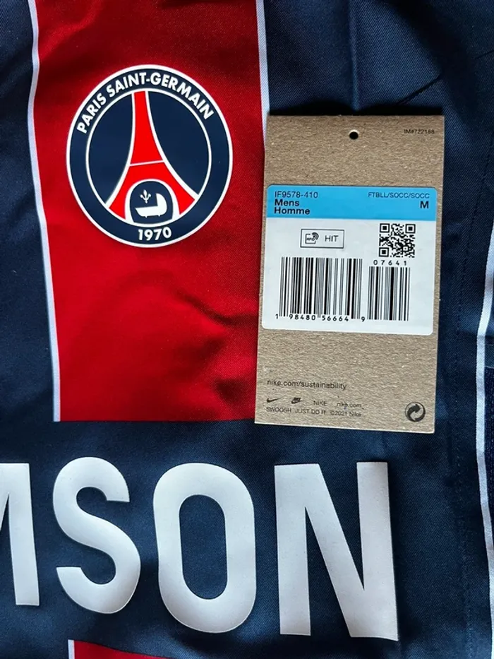 Maillot Paris Saint-Germain 2004 Total 90 Reissue - photo numéro 4